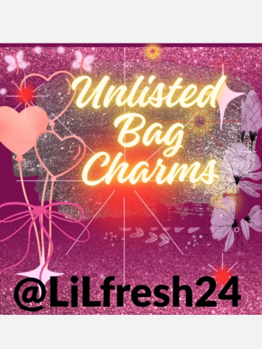Choose ONE Bag Charm